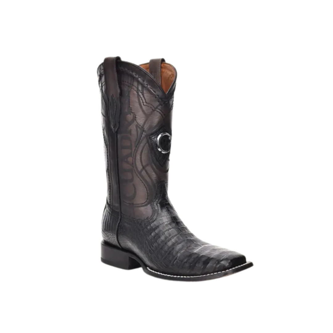 Cuadra Men's Fuscus Copper Caiman Laser & Embroidery Boots