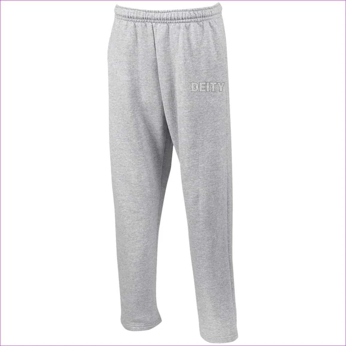 Deity Open Bottom Sweatpants with Pockets