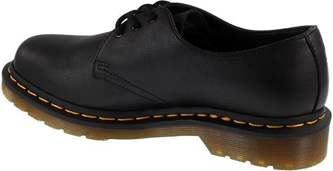 Dr Martens Shoes Womens 1461 Black Yellow Virginia