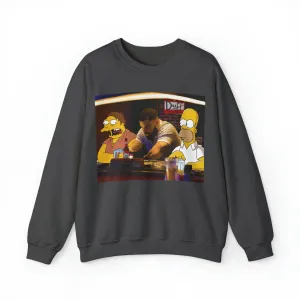 Drake at Moe's Simpsons Unisex Crewneck Sweatshirt