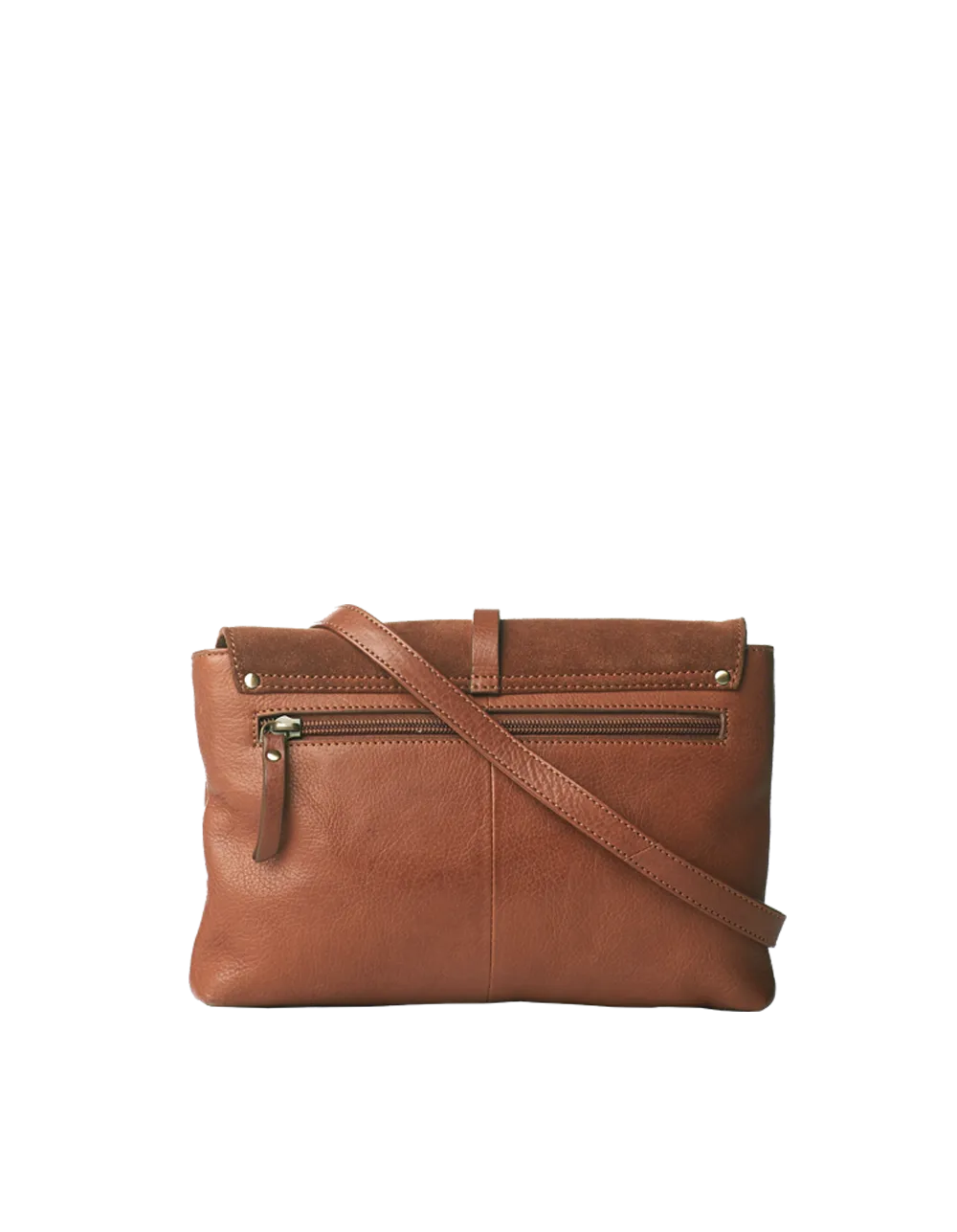 Ella Midi Wild Oak Soft Grain & Suède Leather