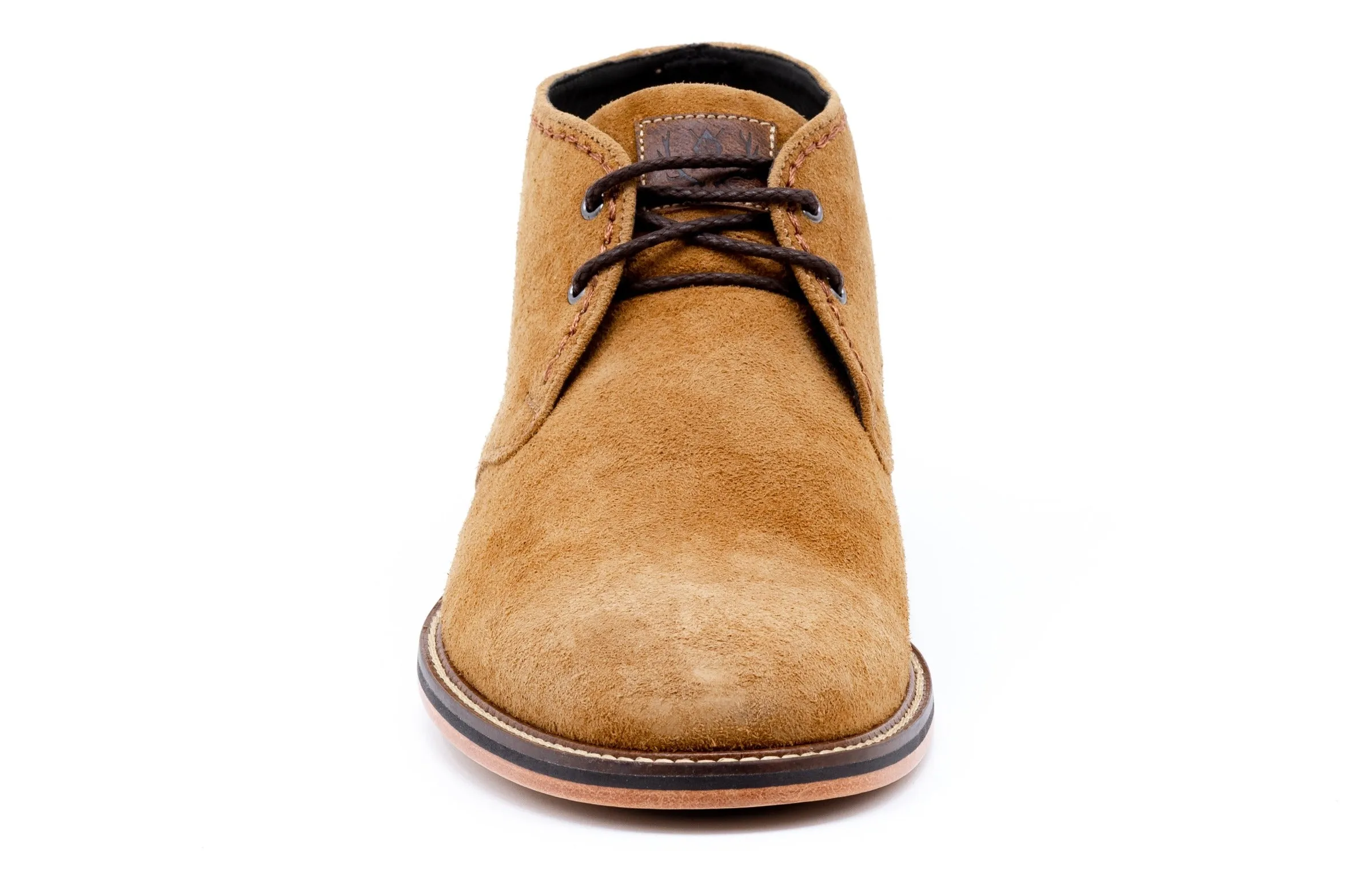 Ernest Safari Kudu Suede Chukka Boots - Tobacco