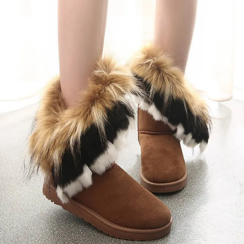 Faux Fur Festival Boots