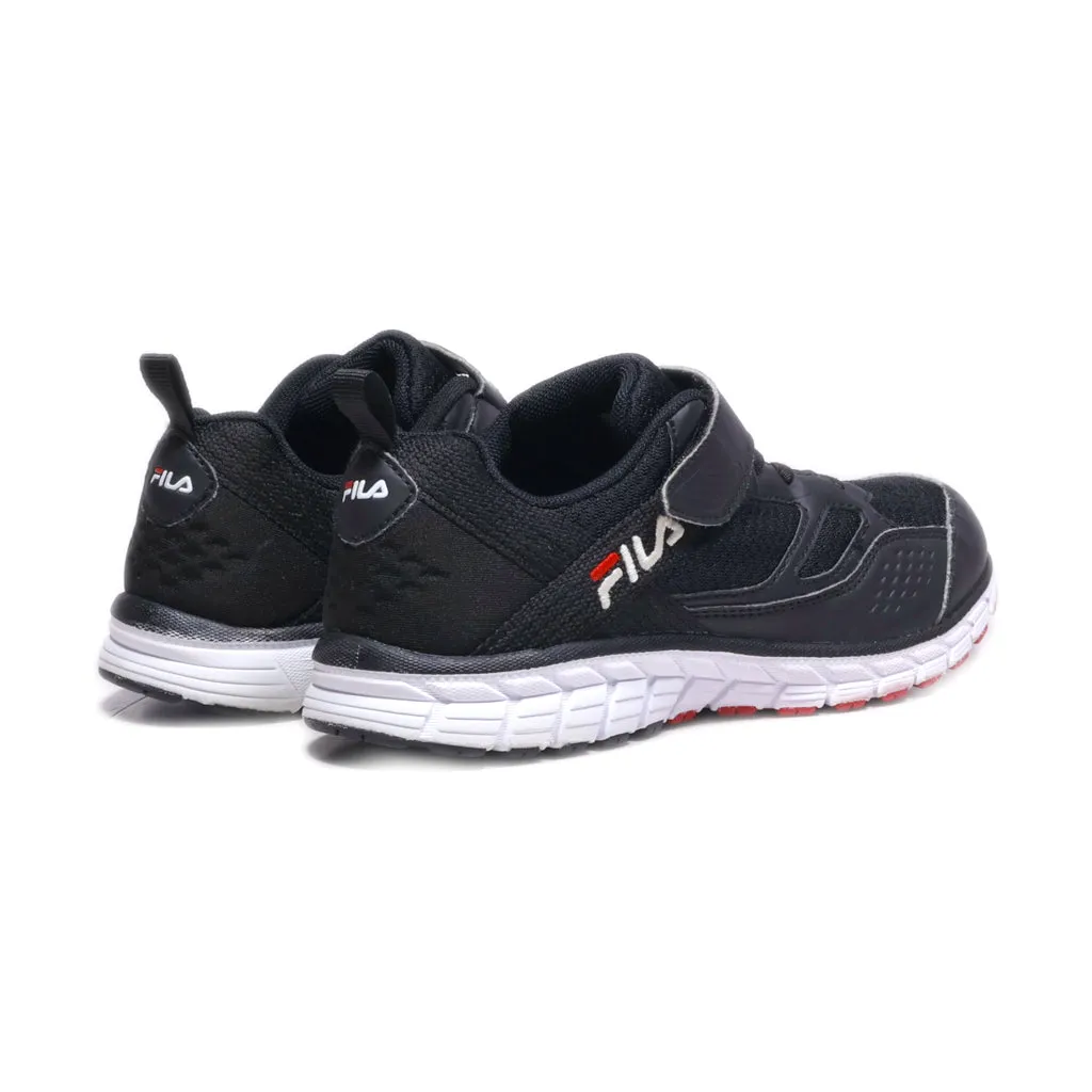 Fila Strap Sport Shoes Fabric Black Colour For Kids