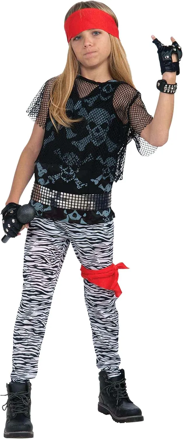 Forum Novelties 80s Rock Star Boy's Costume