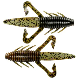 Gene Larew Biffle Bug 4 1/4 inch Soft Plastic Creature Bait 8 pack