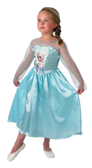 Girls Costume - Elsa Frozen Classic