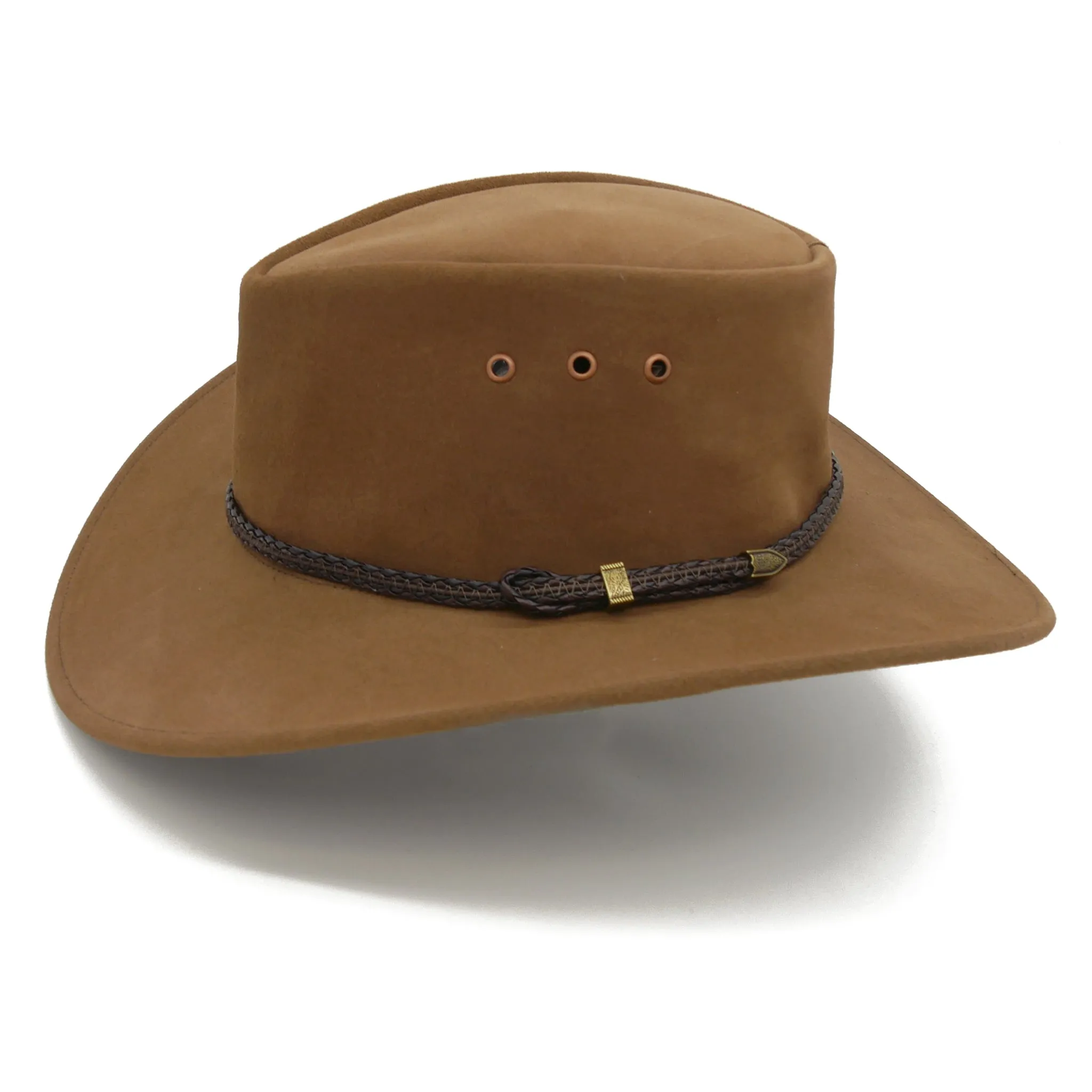 Gundagai Suede Leather Hat