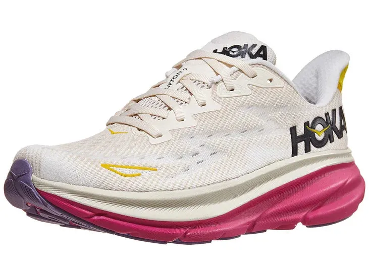 Hoka | Clifton 9 | Women's | Eggnog/Blanc De Blanc