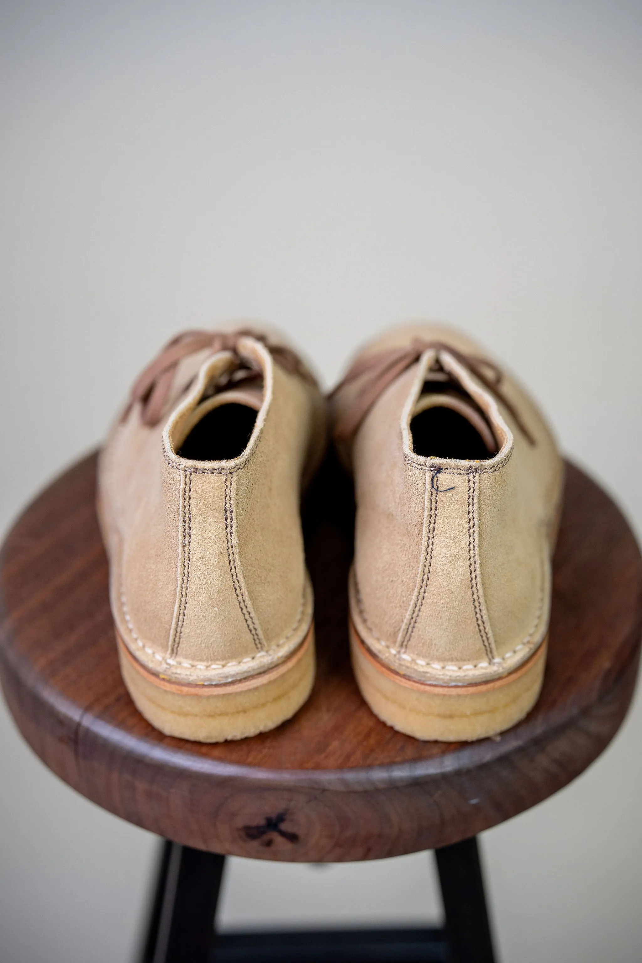 John Lofgren Military Desert Boots - Japanese Suede Sand