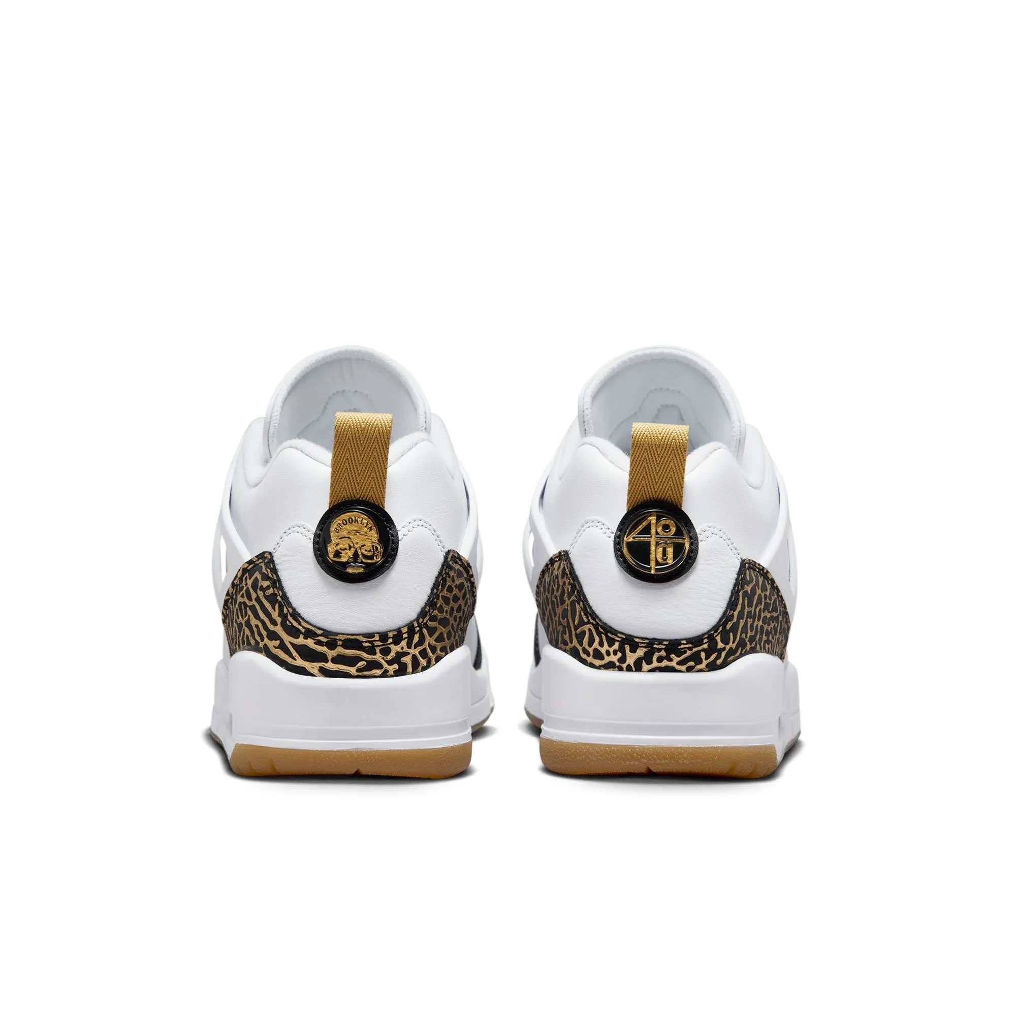 Jordan - Men - Jordan Spizike Low  - White/Black/Metallic Gold/Sail