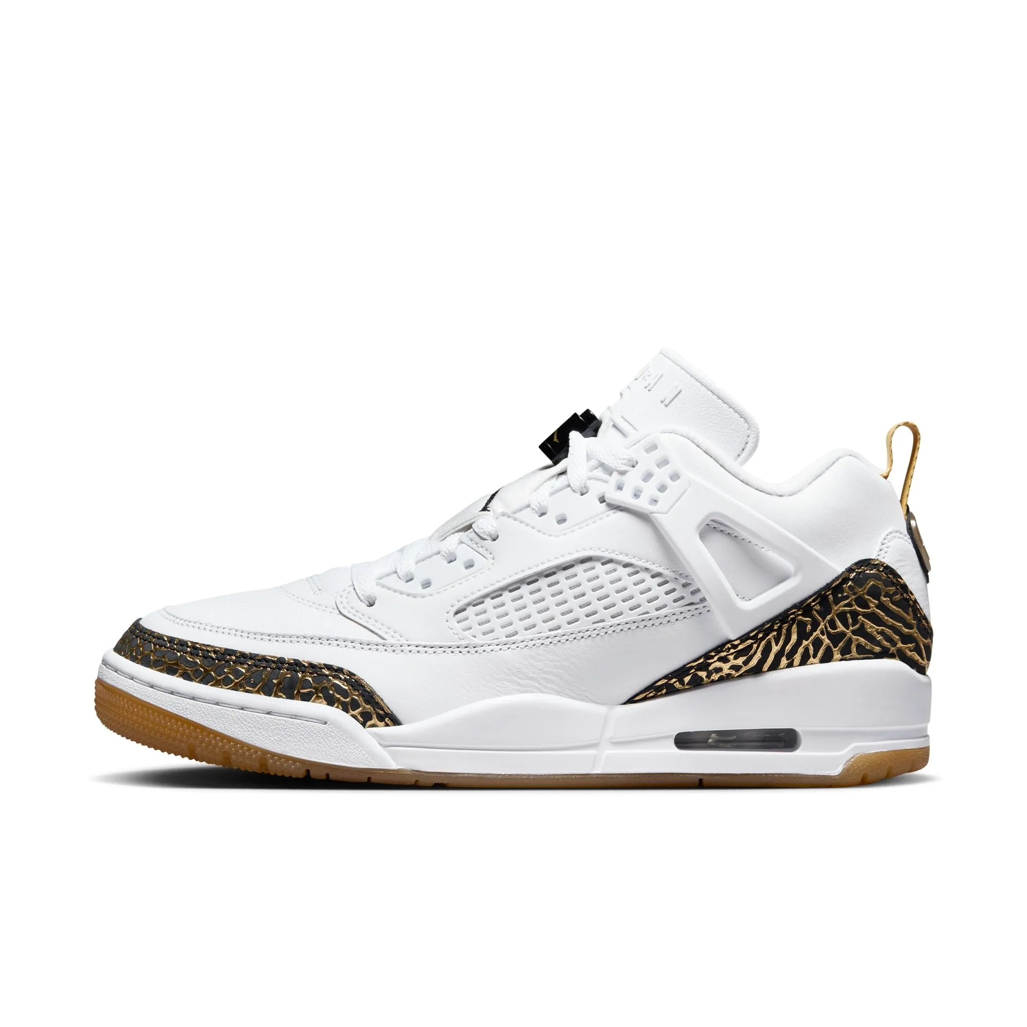 Jordan - Men - Jordan Spizike Low  - White/Black/Metallic Gold/Sail