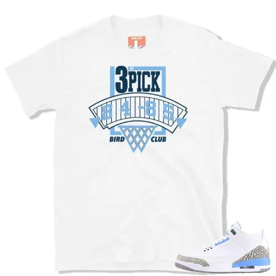 Jordan Retro 3 UNC shirt