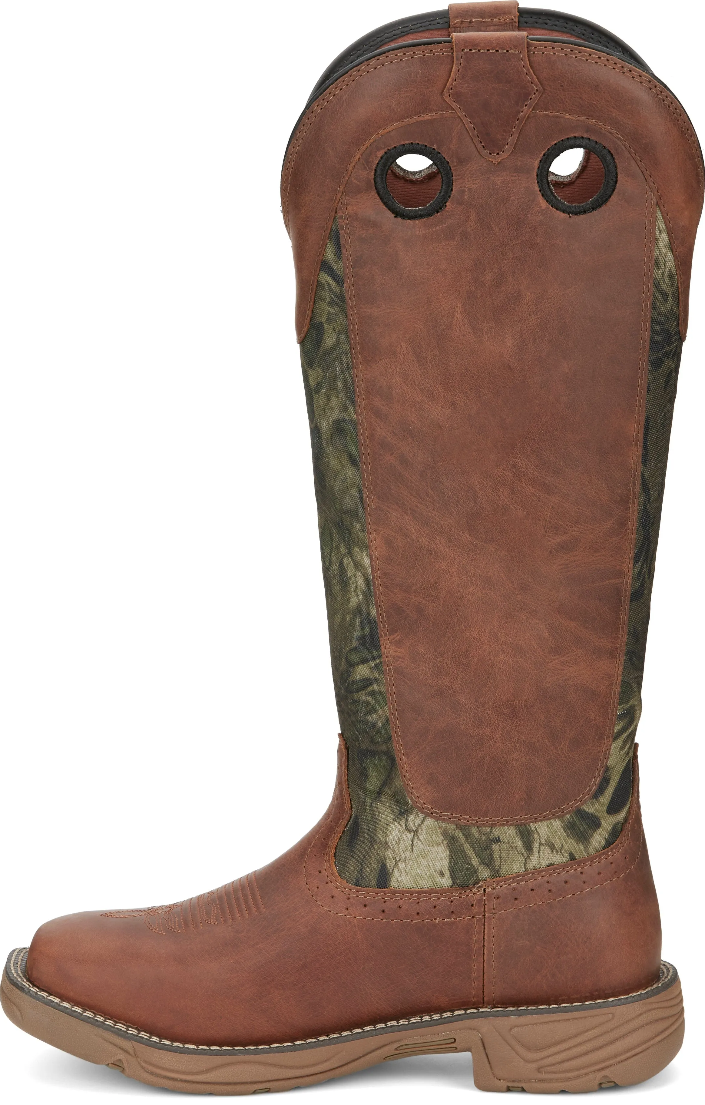 Justin Men's Rush Strike Brown Snake Resisting Work Boot SE4380