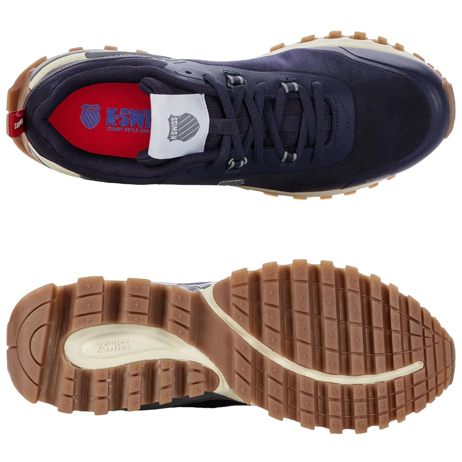 K-Swiss Mens Tubes Grip Trainers