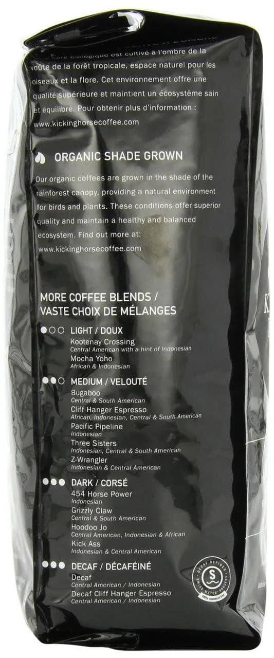 Kicking Horse Coffee, Whole Bean, 1 lb - Certified Organic