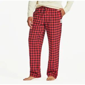 Life is Good Men's Buffalo Check Pattern Classic Sleep Pant