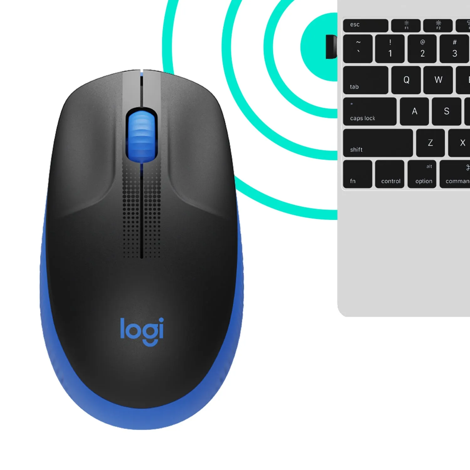 Logitech M190 Optisch Wireless Blue