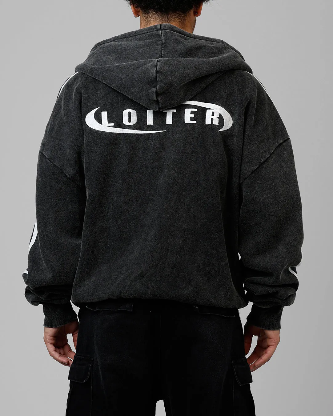 Loiter Night Vision Hoodie Washed Black