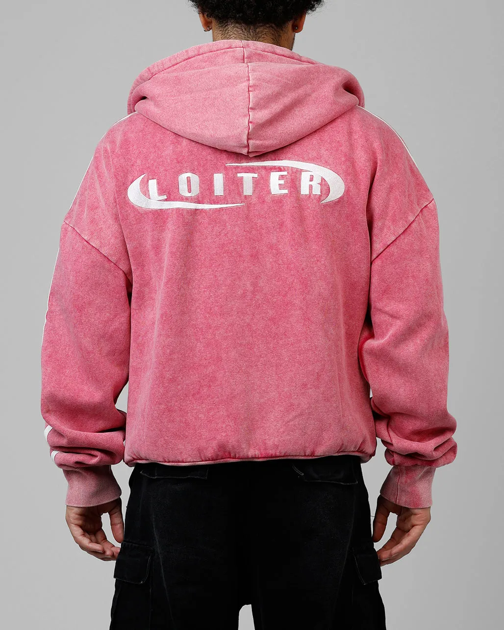 Loiter Night Vision Hoodie Washed Purple