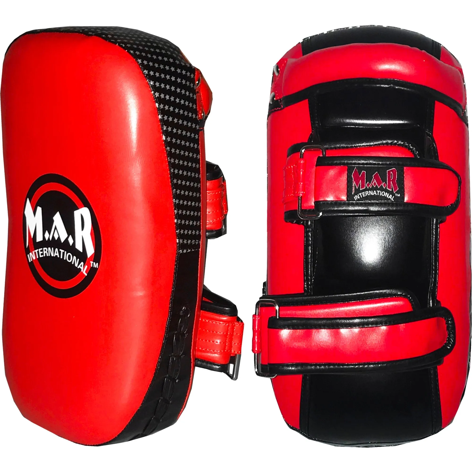 MAR-202C | Red Black Synthetic Leather Striking Pad