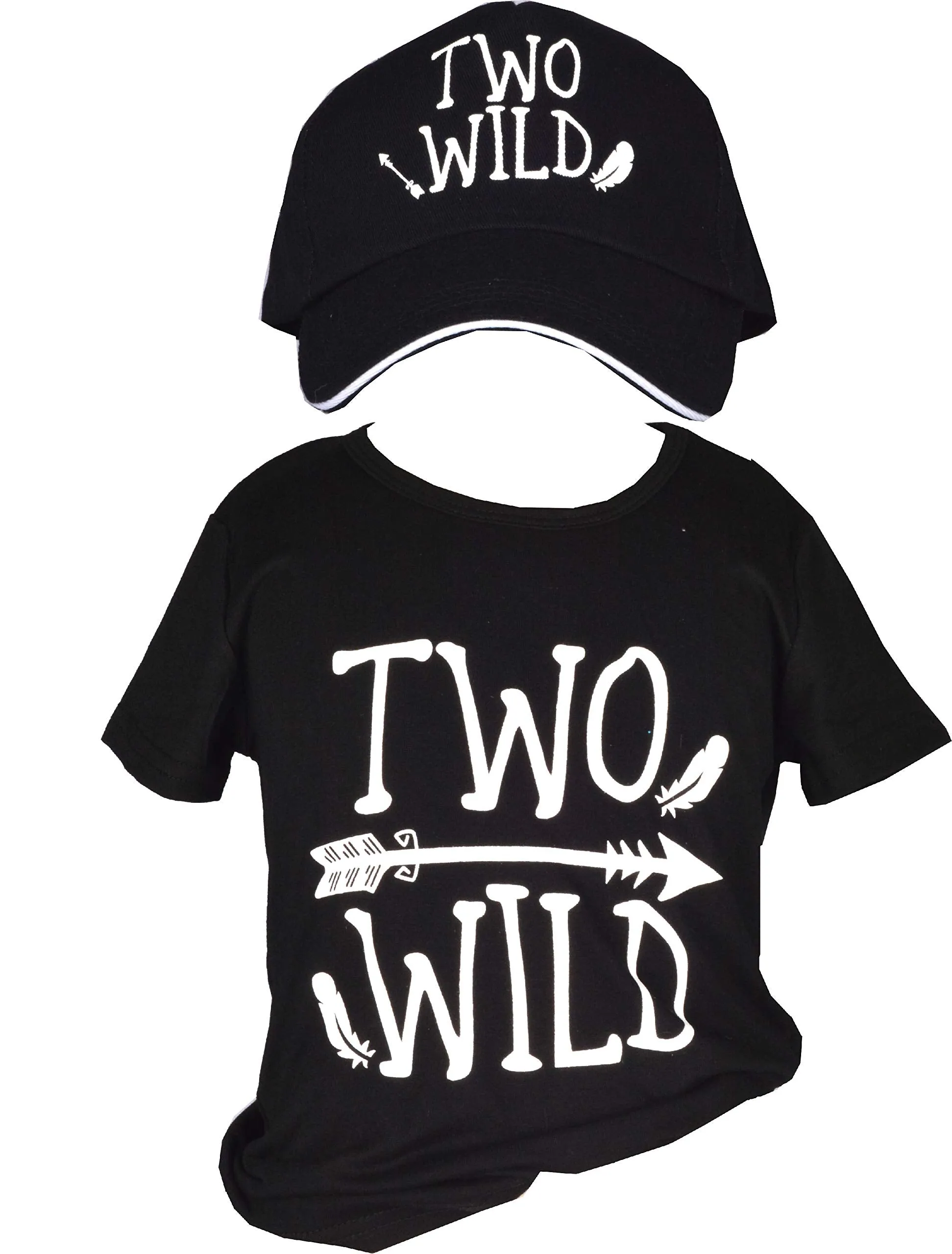 MEANT2TOBE 2nd Birthday Shirt Boy,2nd Birthday Two Wild Shirt & Hat,2 Year Old Shirt Boy