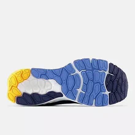 Men's 880v13 (2E) Wide Fit - Navy with heritage blue and hot marigold