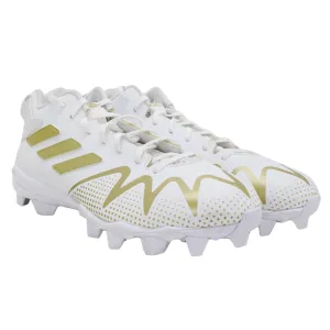 Men's Printed Football Shoes,White