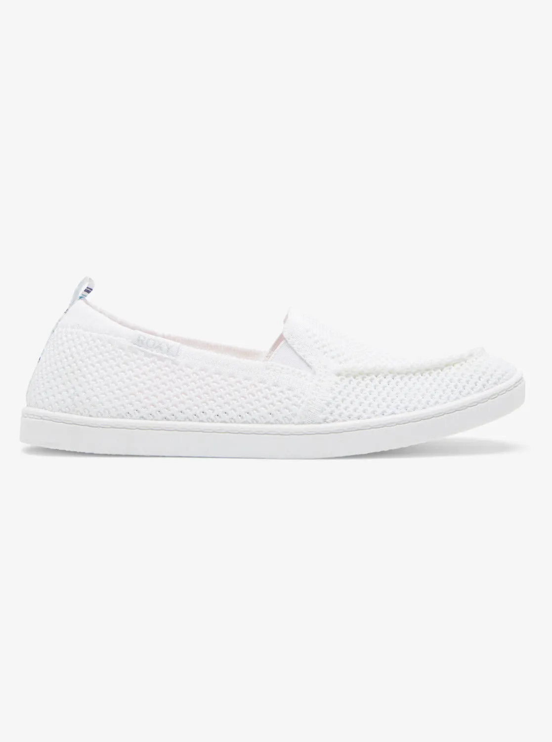 Minnow Knit Slip-On Shoes - White