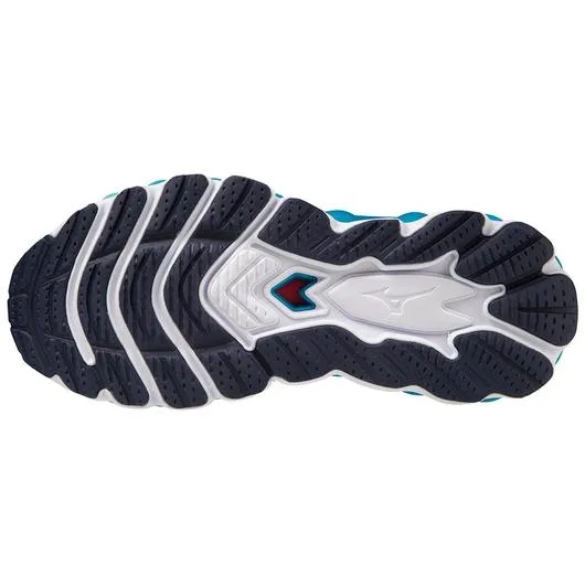 Mizuno | Wave Sky 7 | Women's | Beveled Glass/White