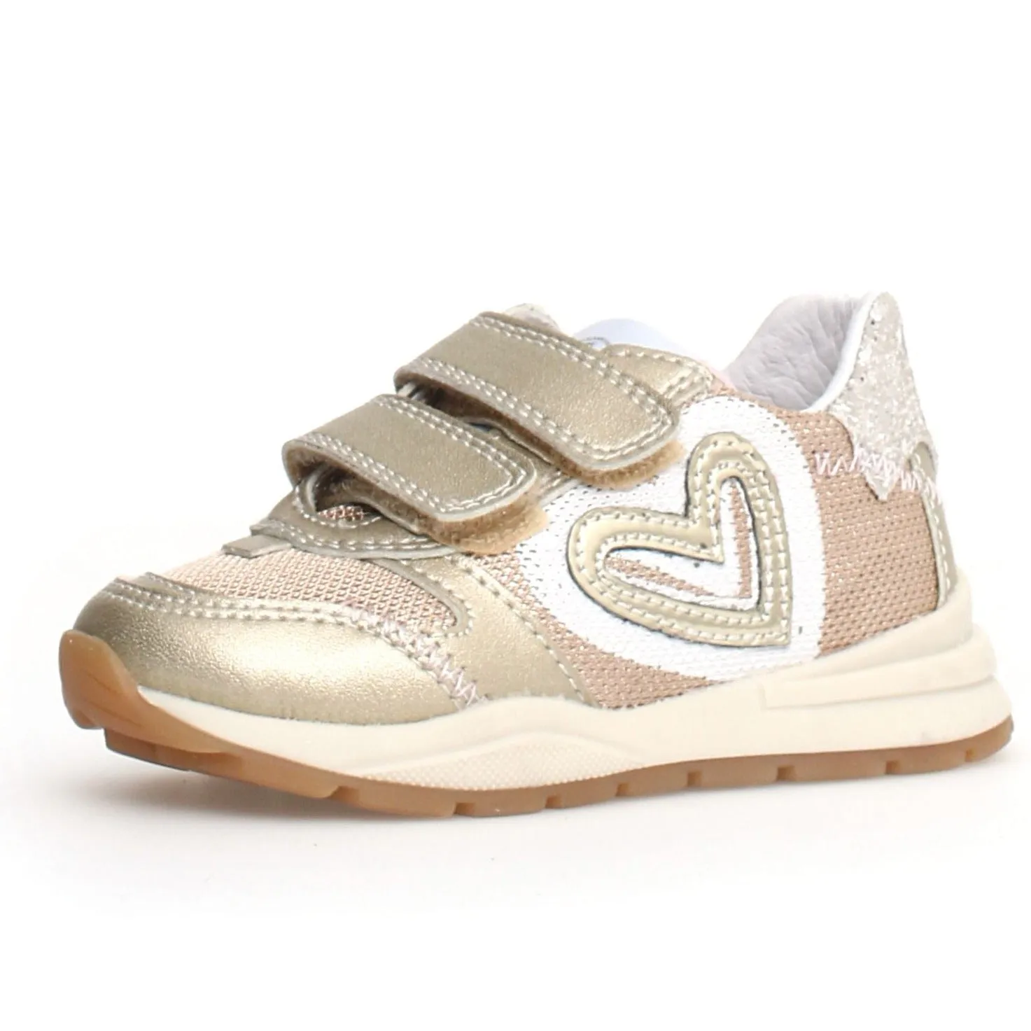 Naturino Quelly 2 VL GIrl's Sneakers - Platinum