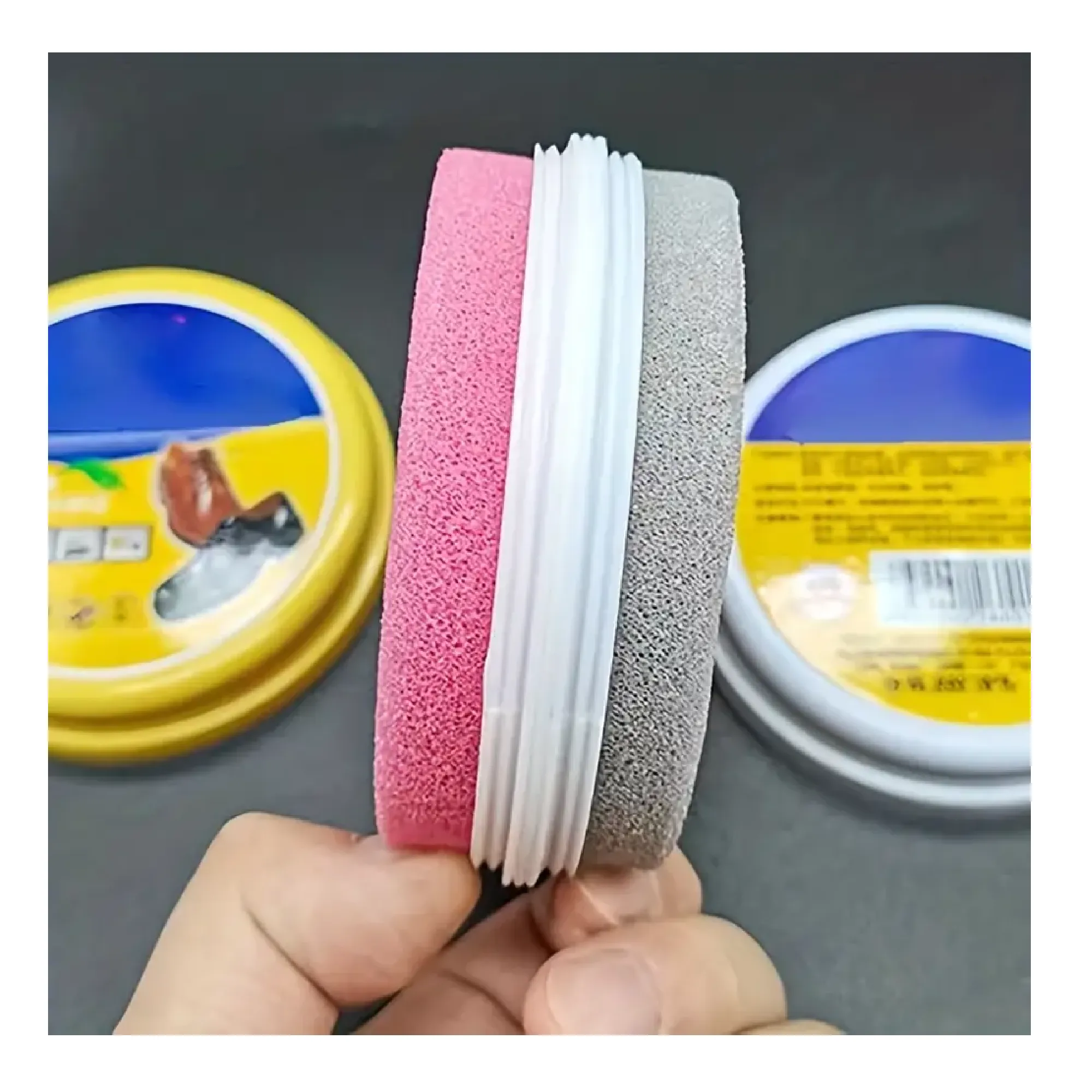 New Upgraded Refueling Double-sided Sponge Shoe Wax Genuine Leather PU Leather Shoes Maintenance Bright Colorless Shoe Shine Brush With Shoe Polish Shoe Brush 1pc