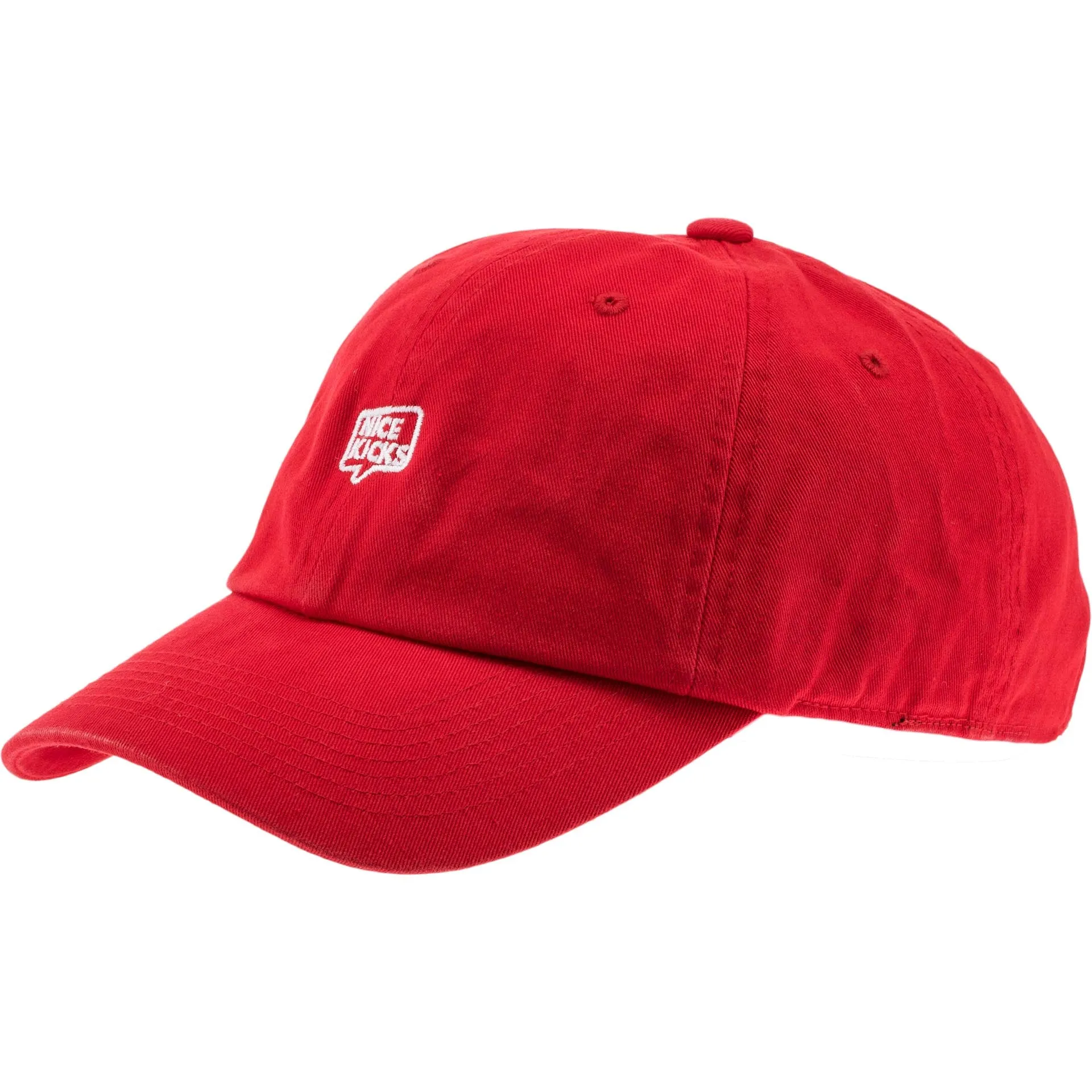 Nice Kicks "Dad Hat" - Red/White