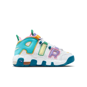 Nike - Boy - GS Air More Uptempo BG  - White/Multi-Color