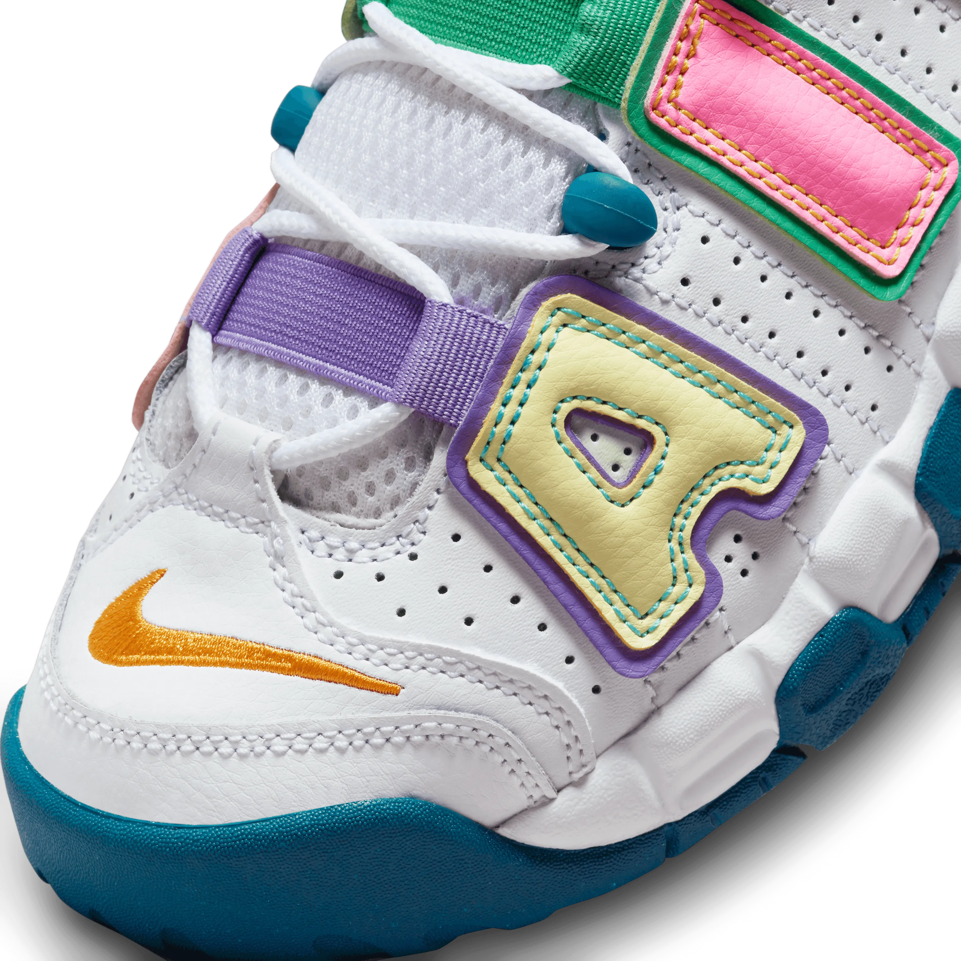 Nike - Boy - GS Air More Uptempo BG  - White/Multi-Color