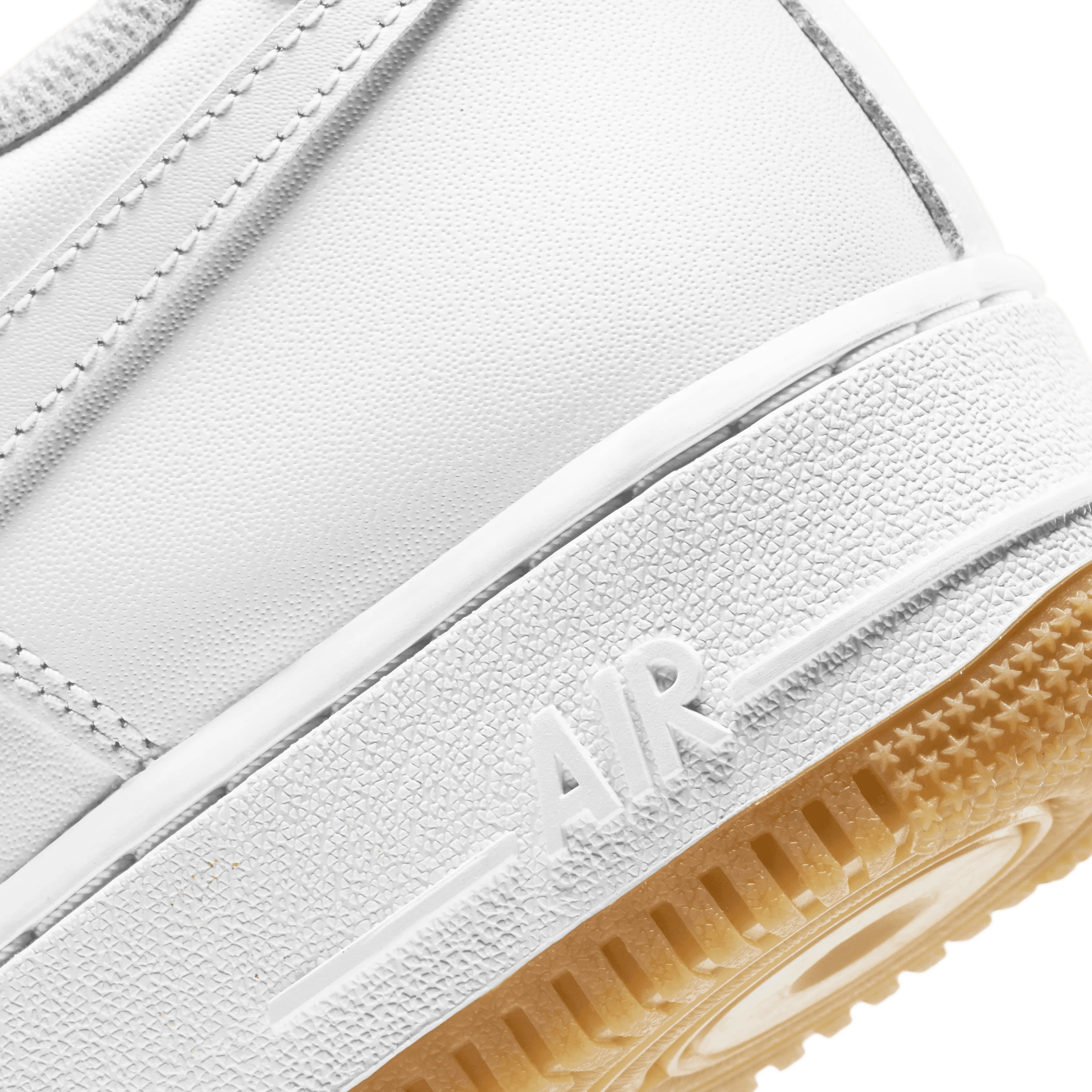 Nike - Men - Air Force 1 '07 - White/Light Brown