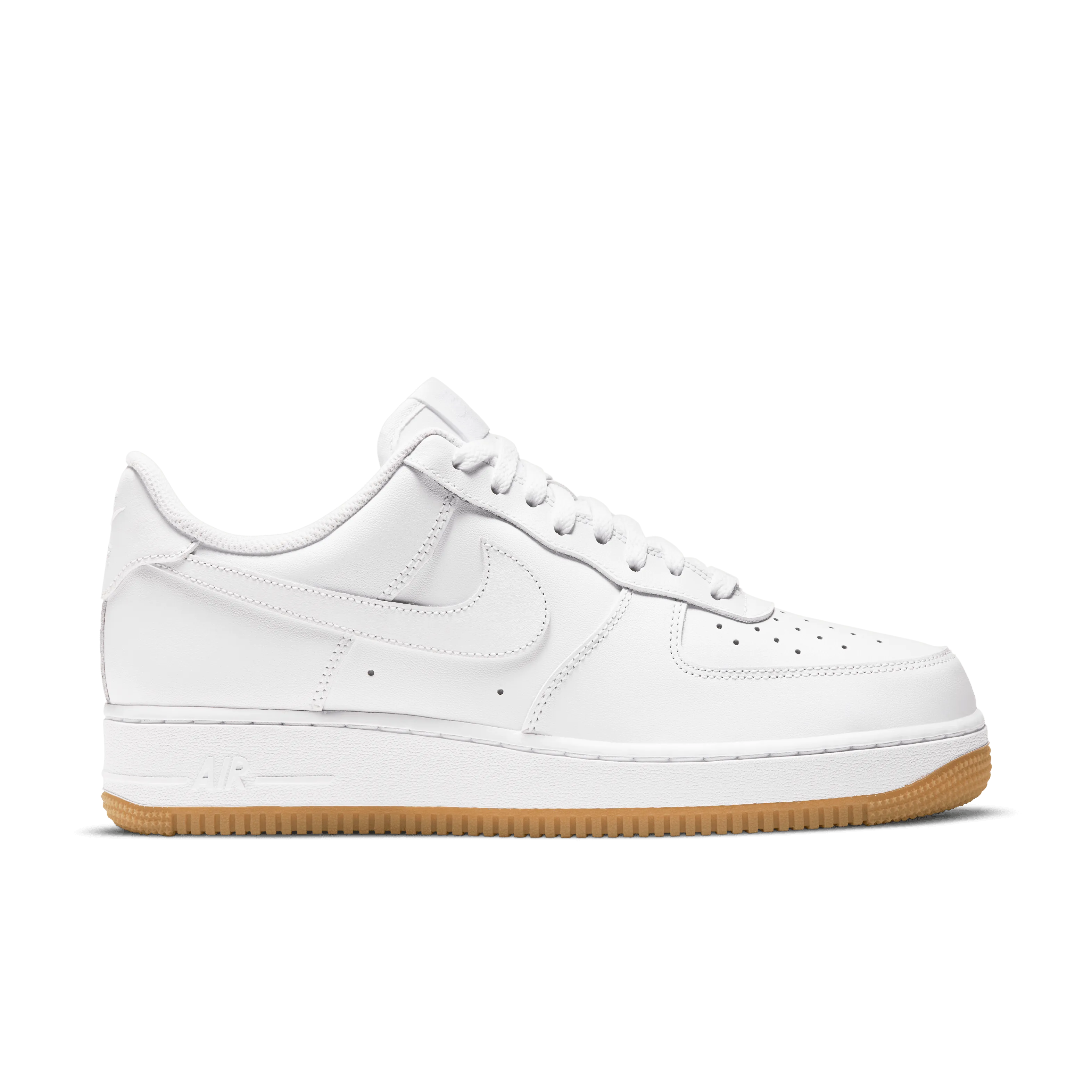 Nike - Men - Air Force 1 '07 - White/Light Brown