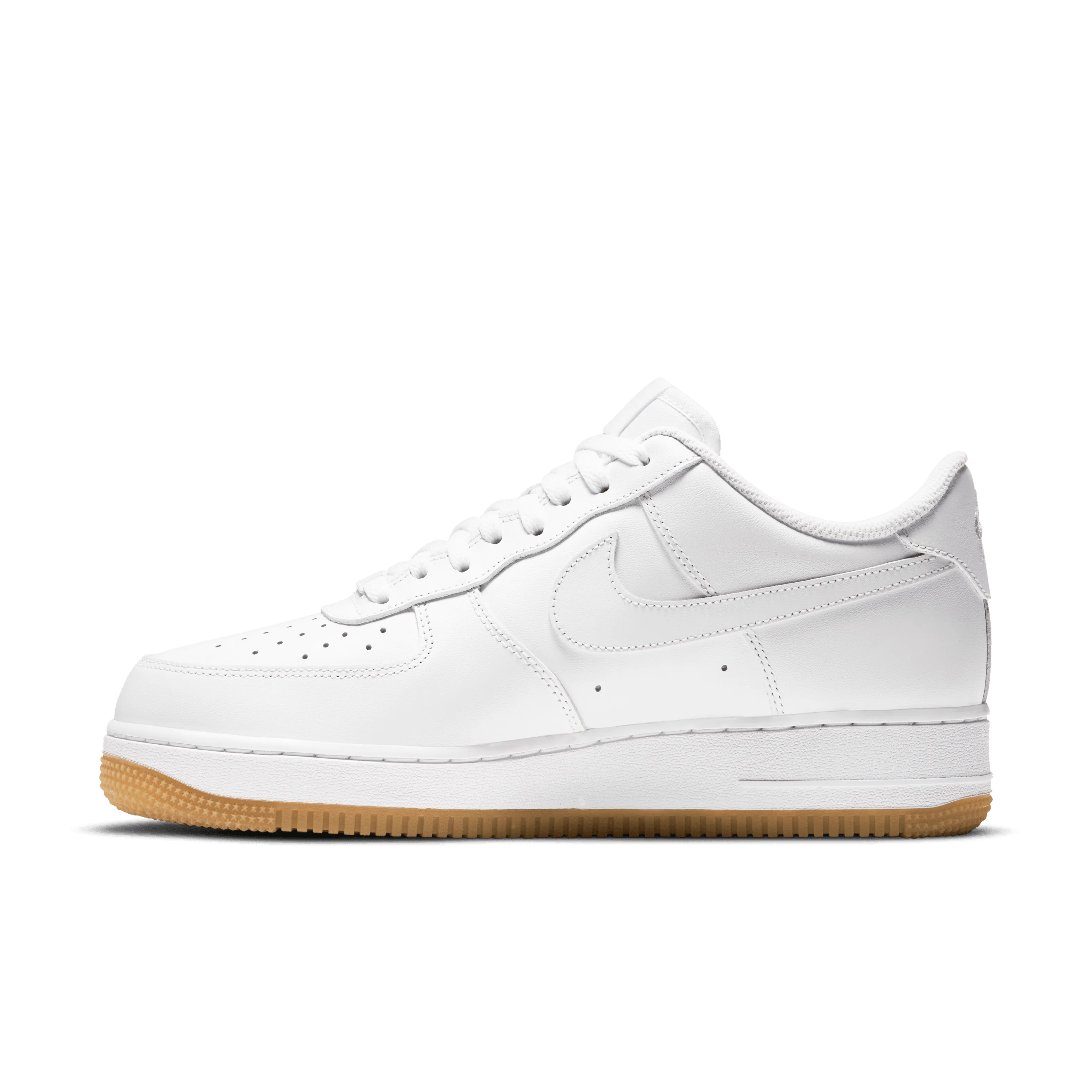 Nike - Men - Air Force 1 '07 - White/Light Brown