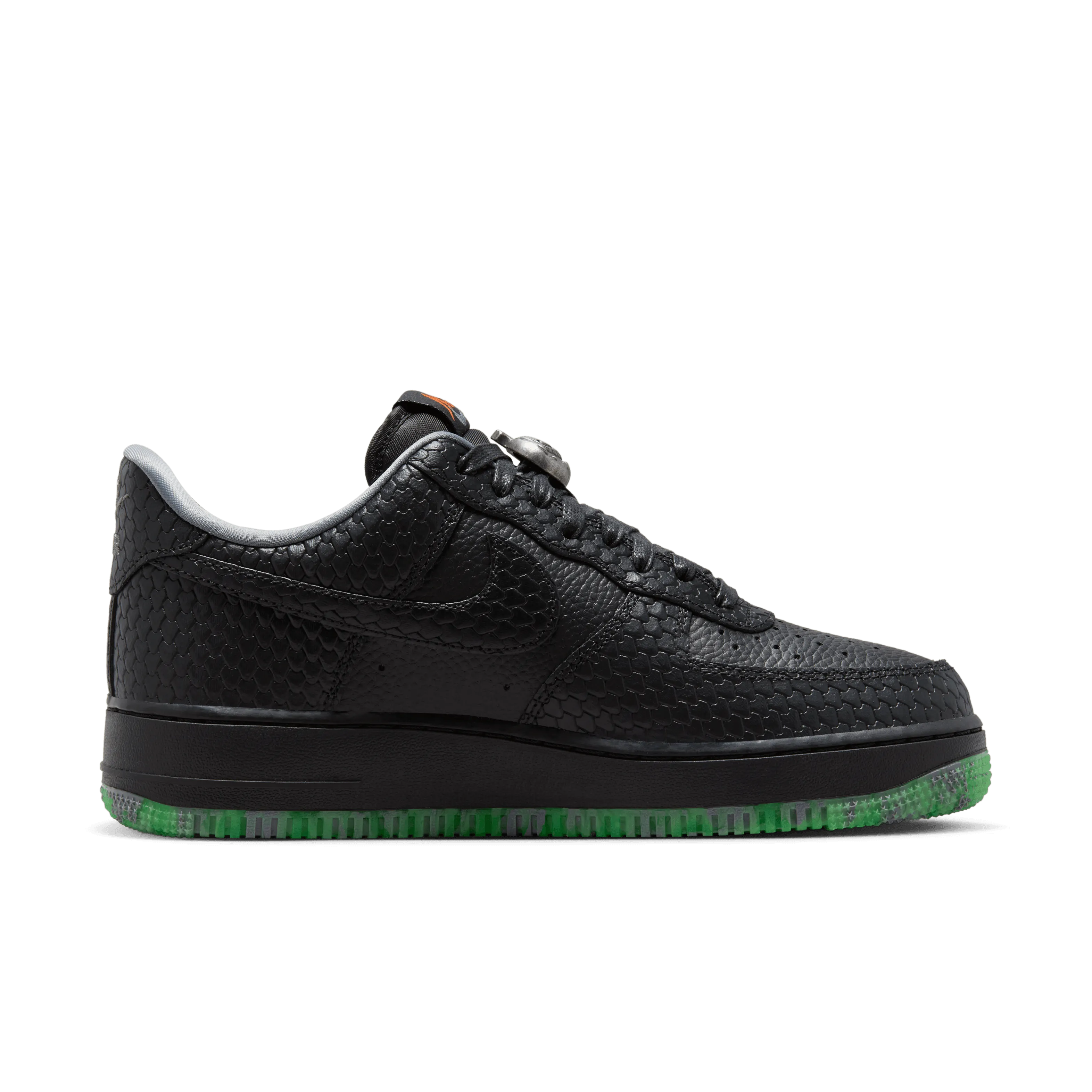 Nike - Men - Force 1 '07 PRM  - Black/Grey/Orange