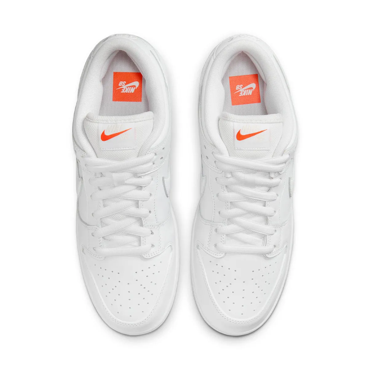 Nike SB - Dunk Low Pro ISO Shoes Triple White