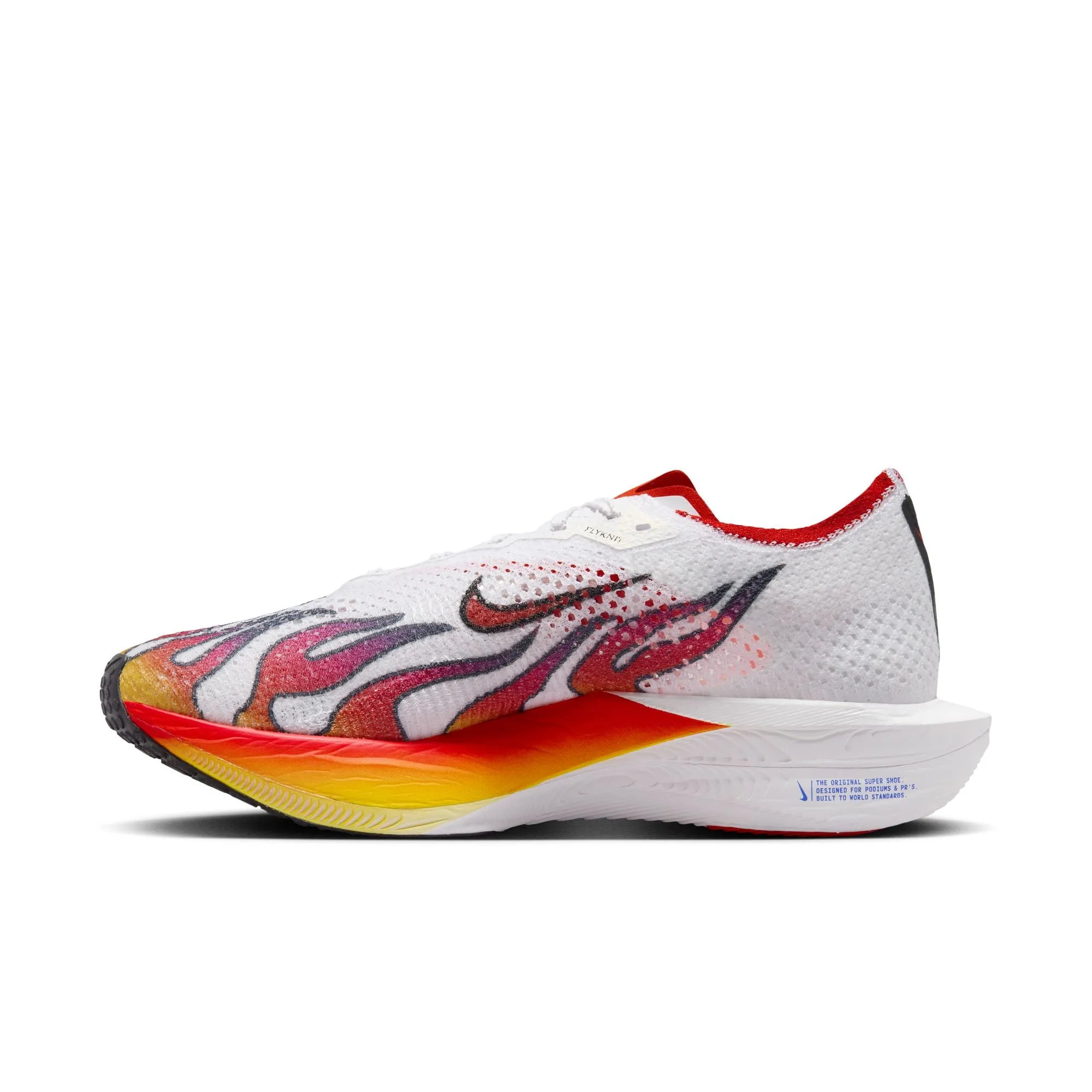 Nike Vaporfly 3 Men's Road Running Shoes - White/Black/University Red/Habanero Red