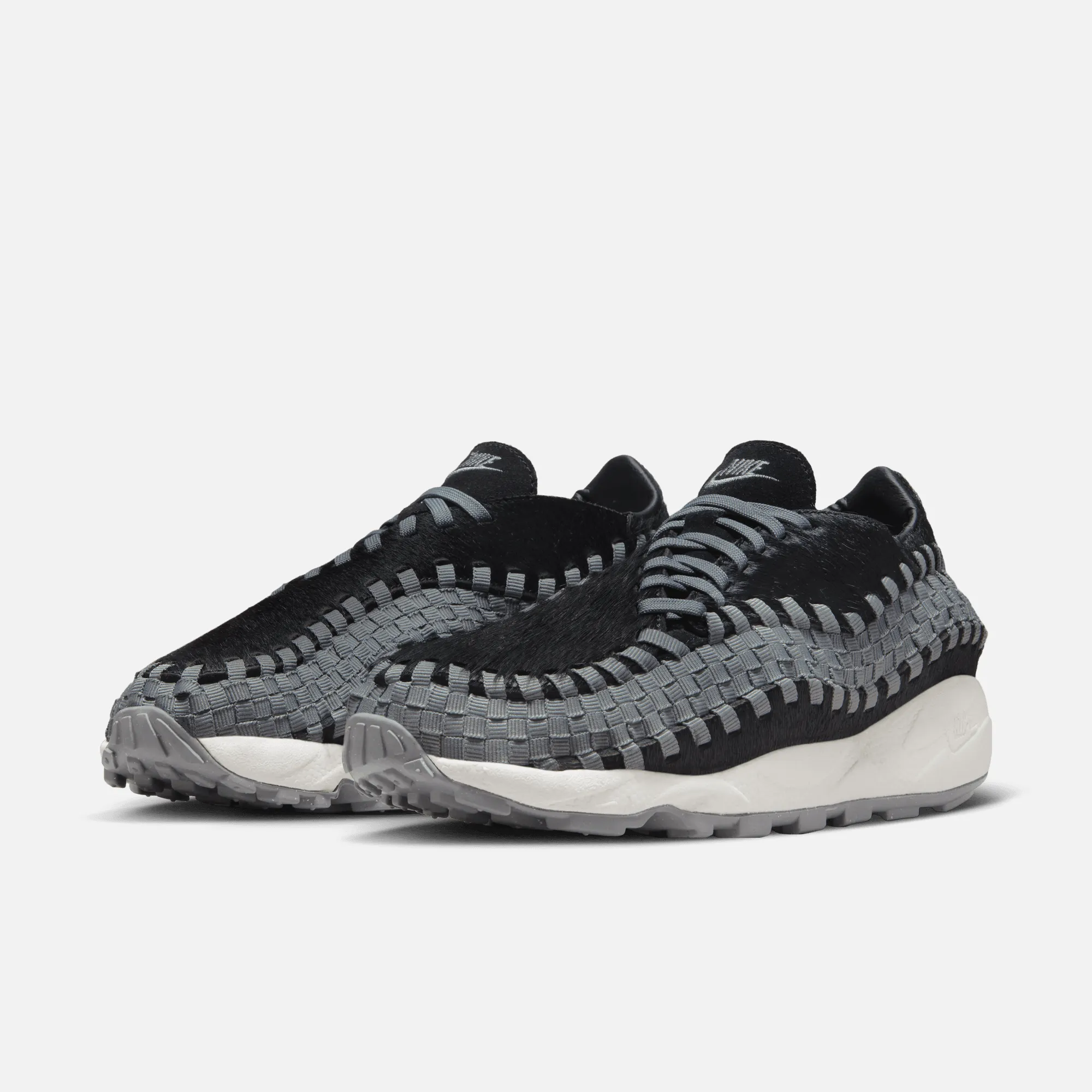 Nike Women's Air Footscape Woven Black Smoke Grey