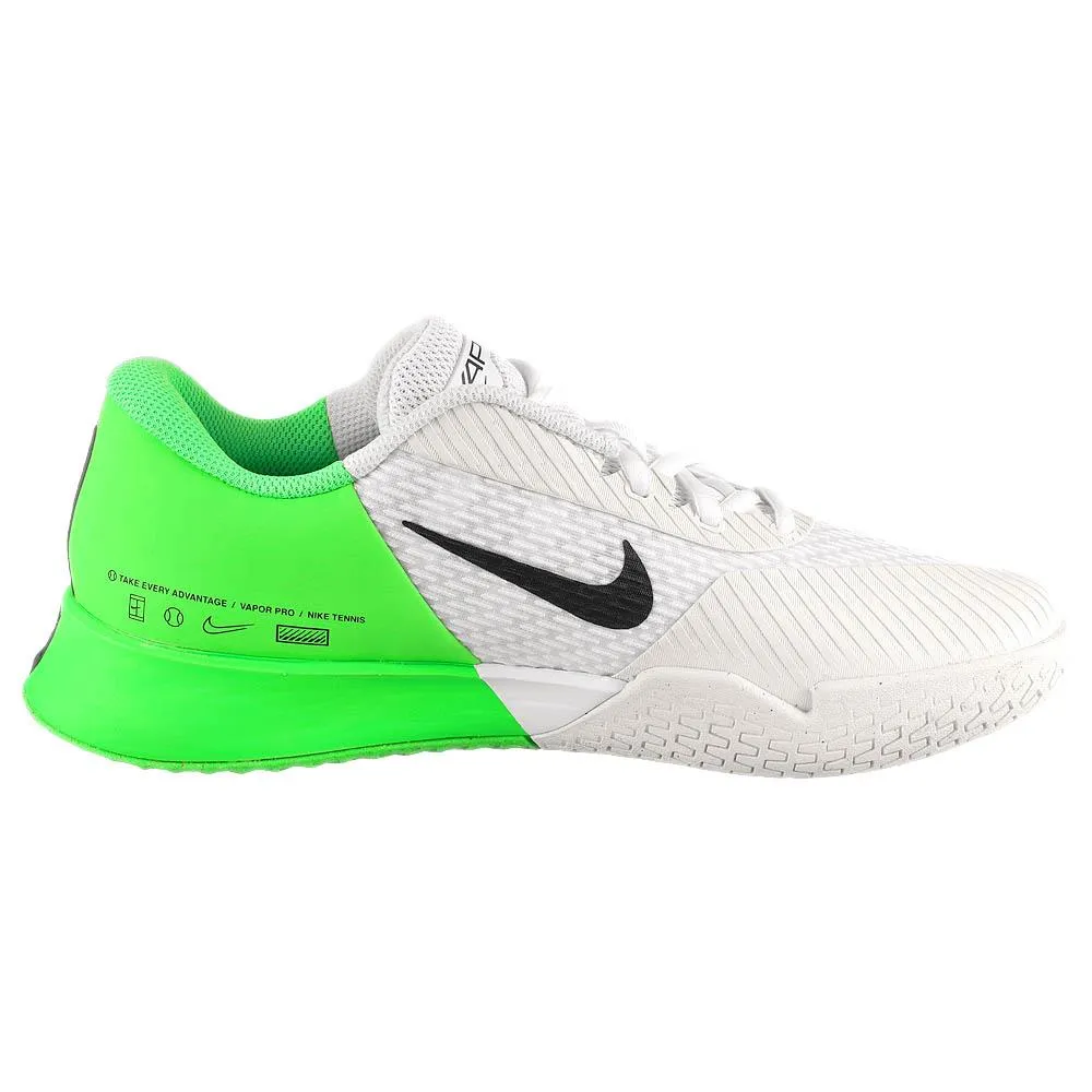 Nike Women's Air Zoom Vapor Pro 2 - White/Poison Green