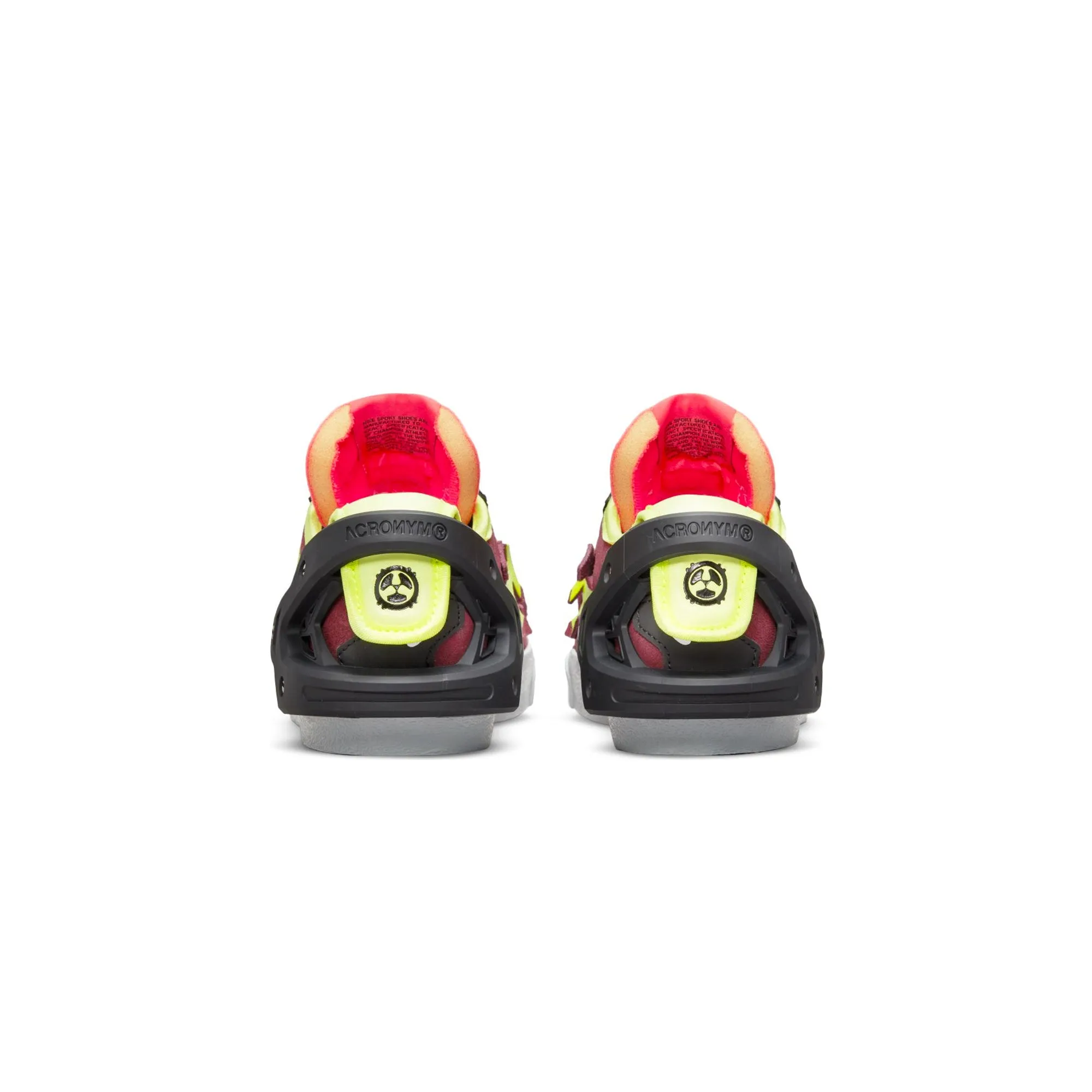 Nike x Acronym Blazer Low Shoes 'Night Maroon/Lemon Venom Black'