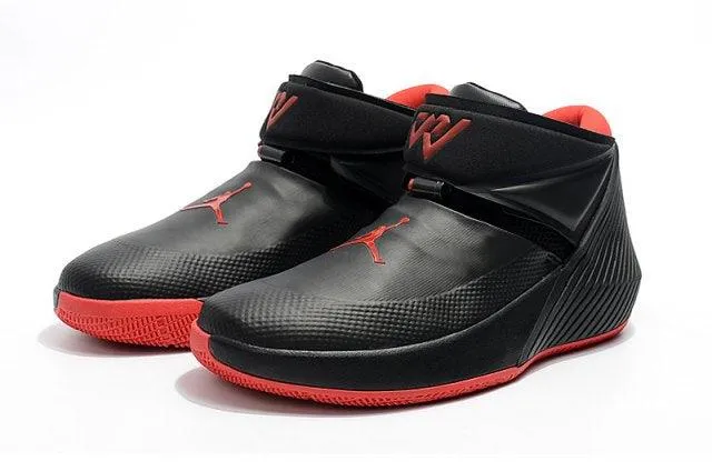 NJ Why Not Zer0. 1 Black Gym Red Mens Basketball  Sneaker