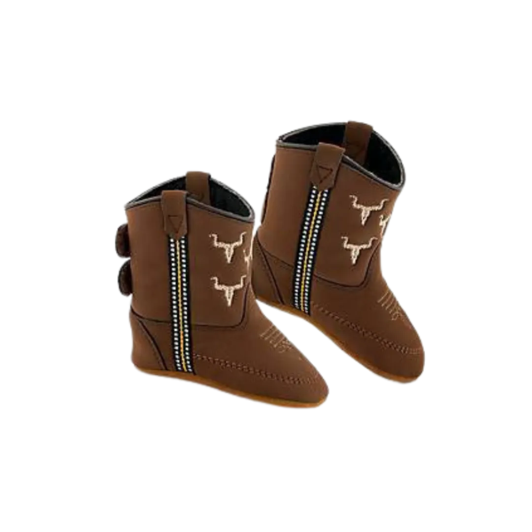 Old West kid's Poppets Western Cowboy Boots