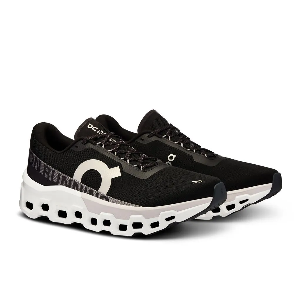 On Men's Cloudmonster 2 Running Shoes Black / Frost