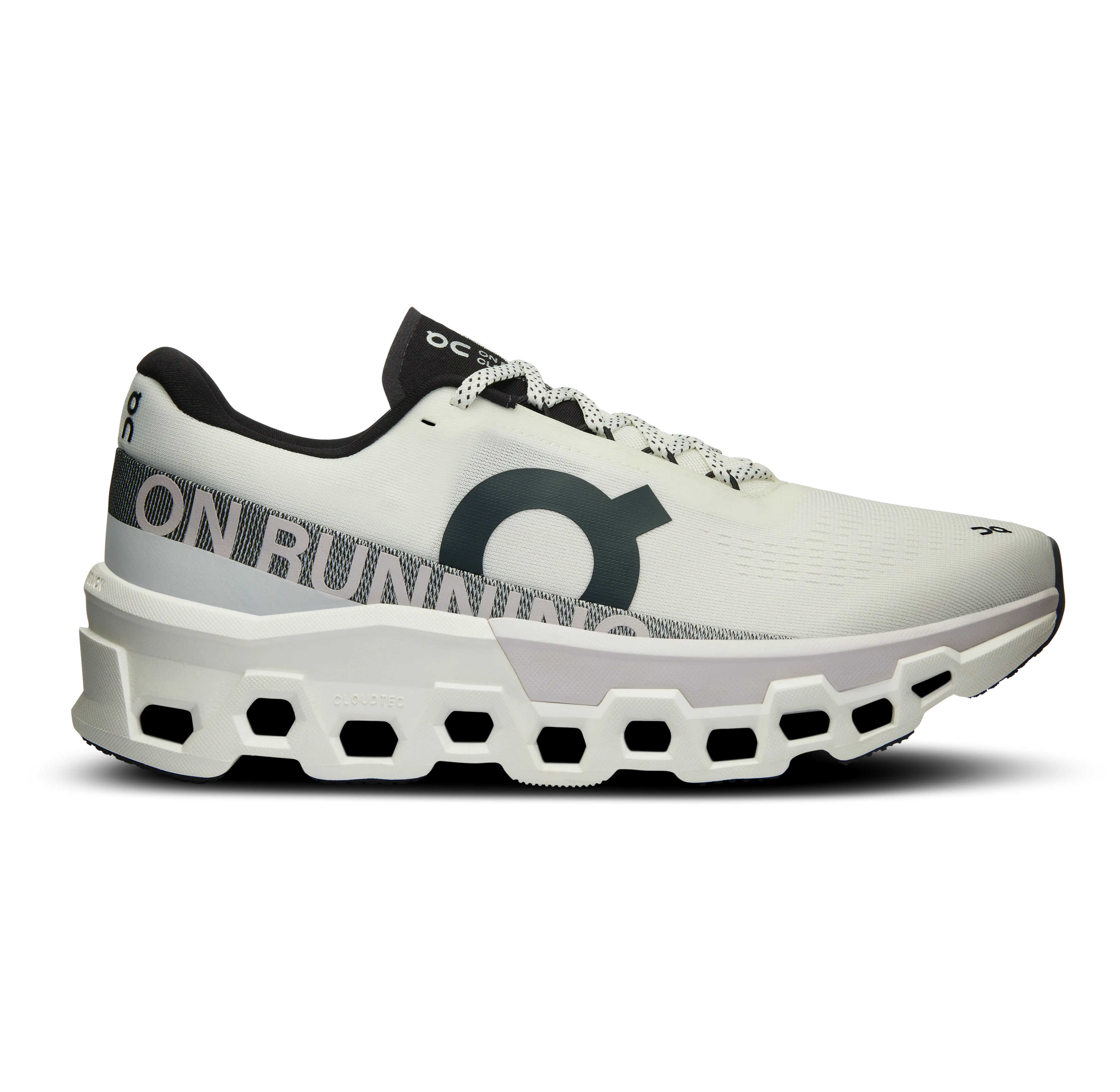 On Running Men's Cloudmonster 2 Shoes - White / Frost