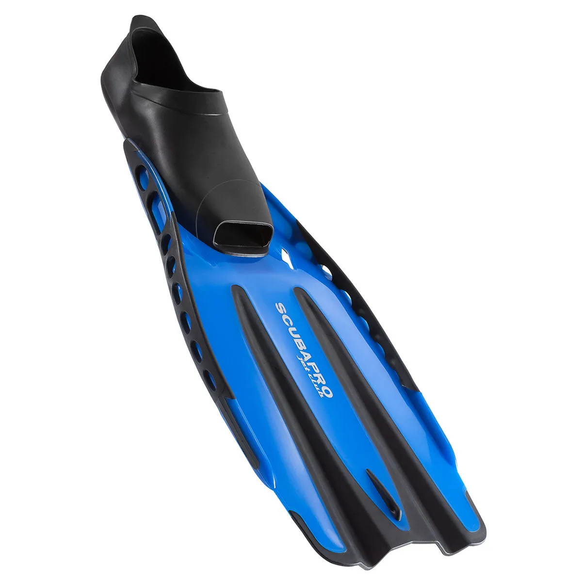 Open Box ScubaPro Jet Club Full Foot Dive Fins-Blue-Medium - US M:6-7 EU:40-41