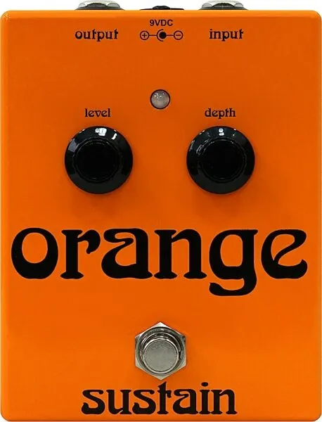 Orange 70's Sustain Pedal